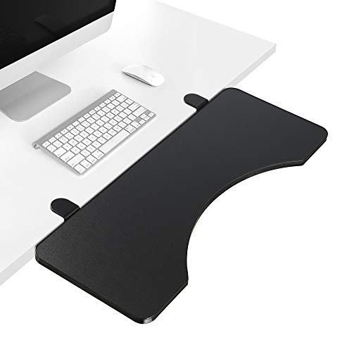 Desk Extender - Ergonomics Clamp On Keyboard Tray Black Side Table WS-K6 Desk Extenders