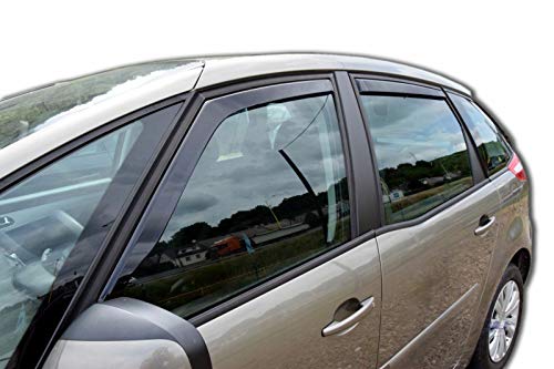 Déflecteurs de vent Citroen C4 Picasso 4 pièces teintés Heko berline - 2