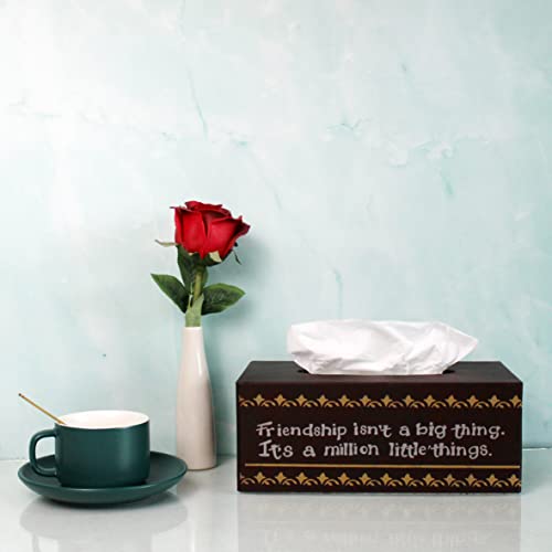 Cvhomedecoprimitivesrectangulartissueboxcoverrusticfriendshipcardboardtissueboxholderforhomebathdecor10x5x4inch  Urban Country Home Decor Cvhomedeco primitives rectangular tissue box cover rustic friendship cardboard tissue box holder for homebath decor 10 x 5 x 4 inch  urban country home decor