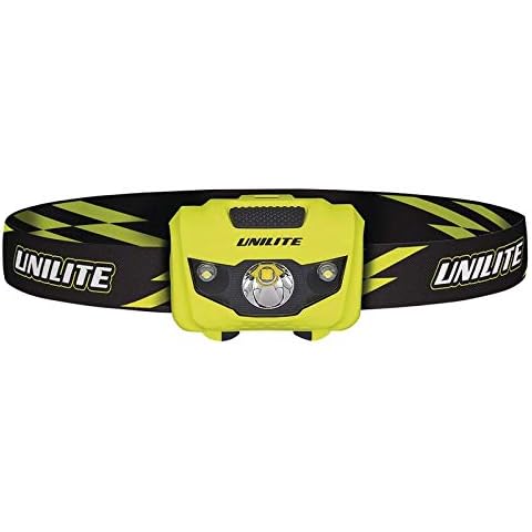 Uni-Lite PS-HDL2 Helmet LED Head Torch Black Cover