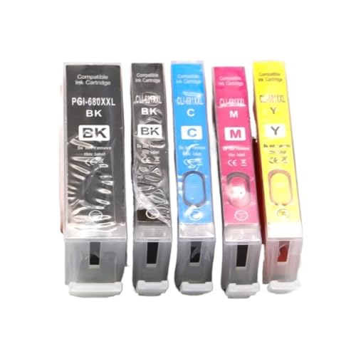 Cartouche d'encre compatible Canon PGI-680XXL CLI-681XXL pour imprimer vos photos de famille a la maison