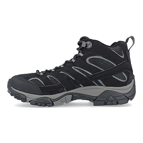 Merrell Women's Moab 2 Mid GTX Hiking Boot Black 7 B(M) US