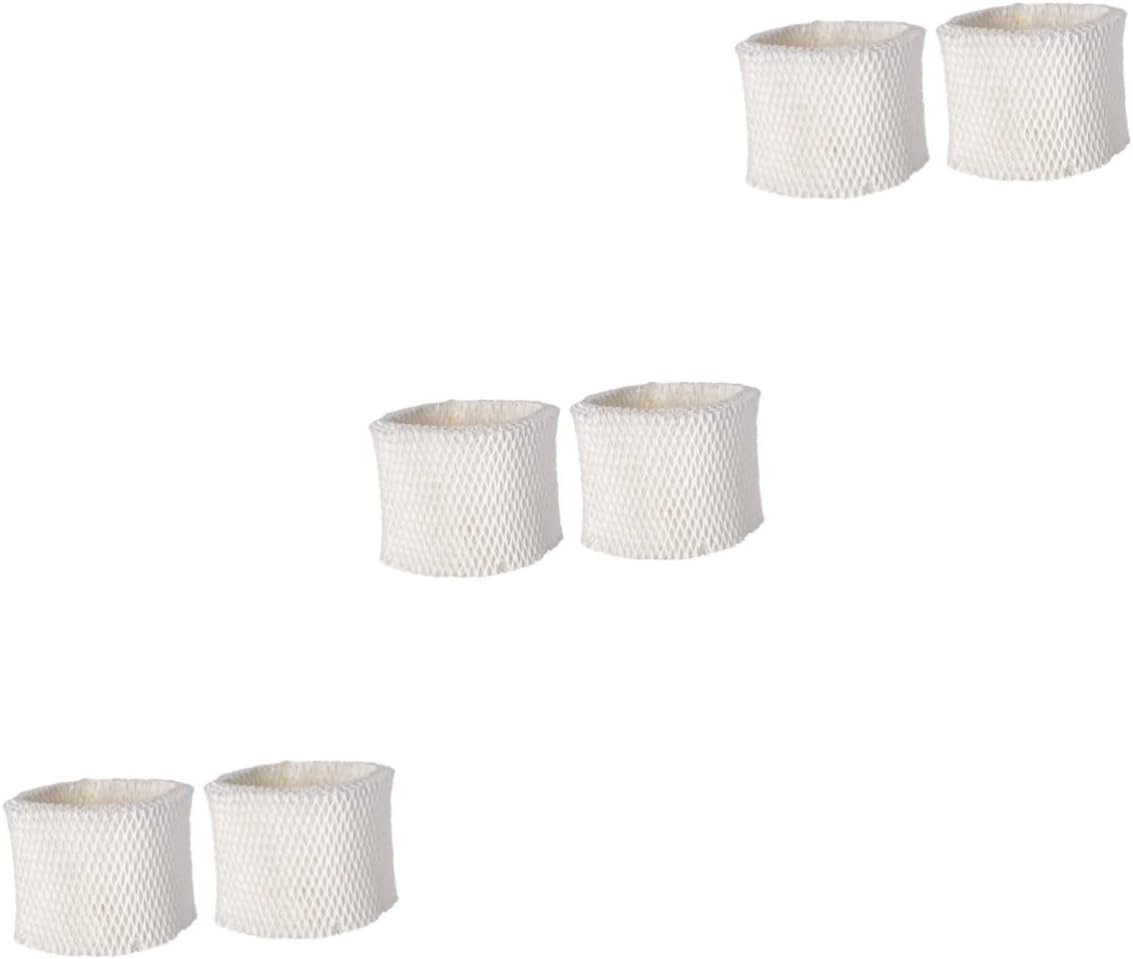 ERINGOGO 6pcs Pulp Humidifier Filters Compatible with Easy to Install Air Quality Improvement Accessories for Home Office