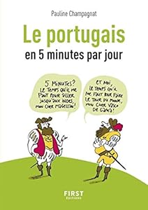 Book's Cover of Petit Livre de - Le portugais en 5 minutes par jour