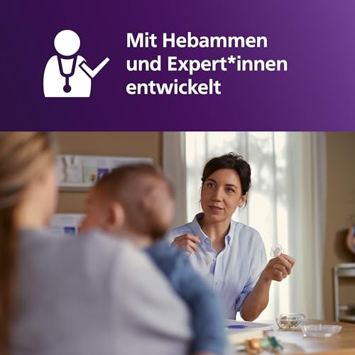Philips Avent Einweg-Stilleinlagen – 3-lagiger ultrasaugfähiger Kern, auslaufsicher, wabenförmige weiche Oberfläche, ultradünn und diskret, einzeln verpackt, 60 Stück, SCF254/61