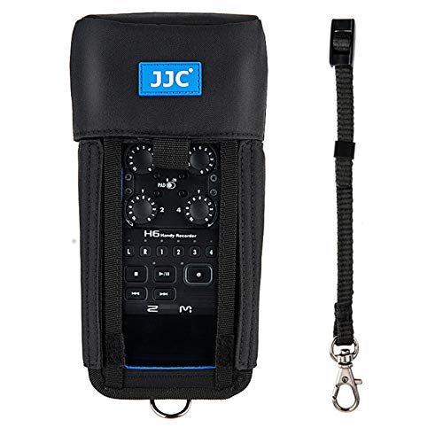 JJC H6 Protective Carrying Storage Pouch Case Bag for Zoom H6 & H6 All Black 2020 Version Handy...