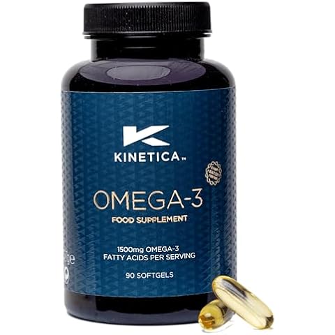 Kinetica Sports Omega 3 Fish Oil 1500mg Cover