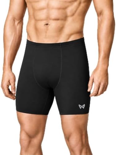 WISMBOX Herren Jammer Badehose, Schnelltrocknend Wettkampf Eng Schwimmhose | Atmungsaktiv Badeanzug Badeshorts, UV-Schutz 50+ Training Schwimmen Shorts mit Kordelzug, Enganliegend