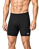 WISMBOX Herren Jammer Badehose, Schnelltrocknend Wettkampf Eng Schwimmhose
