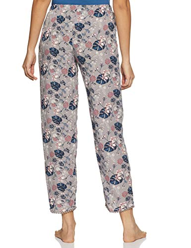 Image of Van Heusen Women's Printed Lounge Pants | Drawstrings & Side Pockets | Ultra Soft Fabric | Relaxed Fit | At home pyjamas | Everyday Comfort | Printed | Style 55306 | Available in Pack of 1 & 2