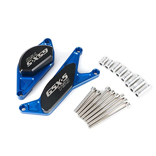 Crash pad pour Suzuki GSXS750 cadre de protection moteur bleu L7 L8 L9