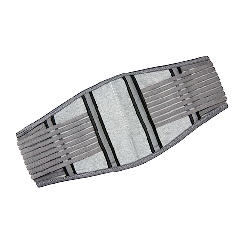 HAPINARY Lumbar Belt Back Brace for Brace Breathable Waist Support Women's Low Back Support Silver Grey