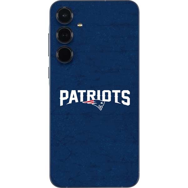 Skinit Decal Phone Skin Compatible with Galaxy A36 5G - Officially Licensed NFL New England Patriots Distressed Design