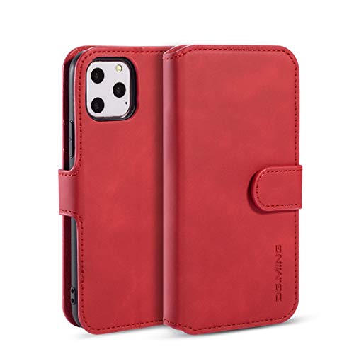 Étui en cuir iPhone 11 Pro Max finition huilée vintage housse rigide chic et complète