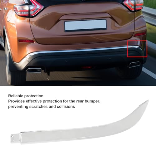 Rear Right Bumper Chrome Molding Trim Stylish Passenger Side Chrome Decorative Protector for Murano 2015-2020 by KIMISS - Image 5