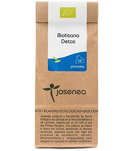 JOSENEA BIOTISANA Detox Bio 15 PIRAMIDES, Negro Cover