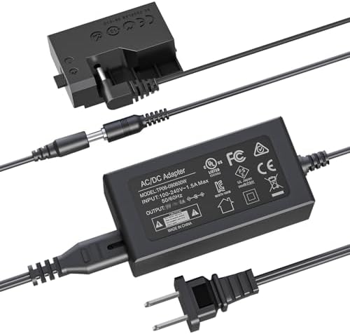 Adaptateur Secteur USB ACK-E10 Pour Appareils Photo Canon - Remplace La Batterie LP-E10 - Alimentation Continue 5V