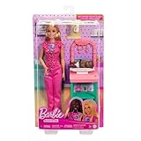 Barbie Baby Doctor Doll with Blonde Fashion Doll Wearing Pink Scrubs, 1 Baby Doll with Baby Accessories & Furniture, JCR72 - Image 6
