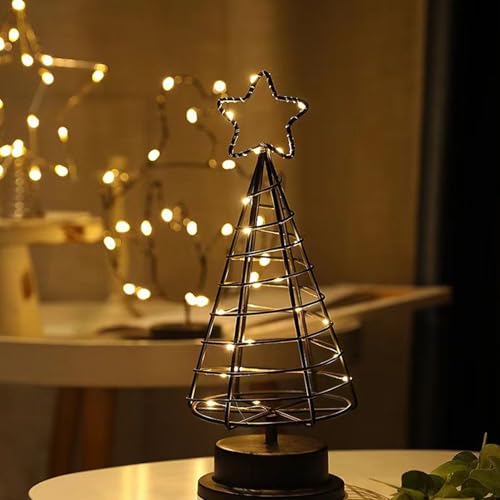 Étoile arbre de Noël Teksome : la lampe de table idéale à offrir pour illuminer les fêtes