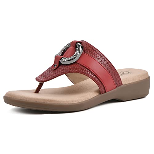 Image of CLIFFS BY WHITE MOUNTAIN Women's Benedict Mini Wedge Sandal