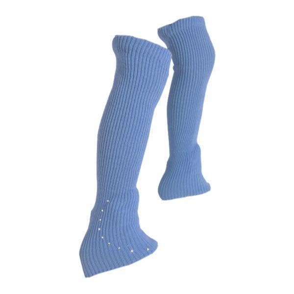 4x Long Leg Warmers for Skating with Footless Design for Dance And Sports