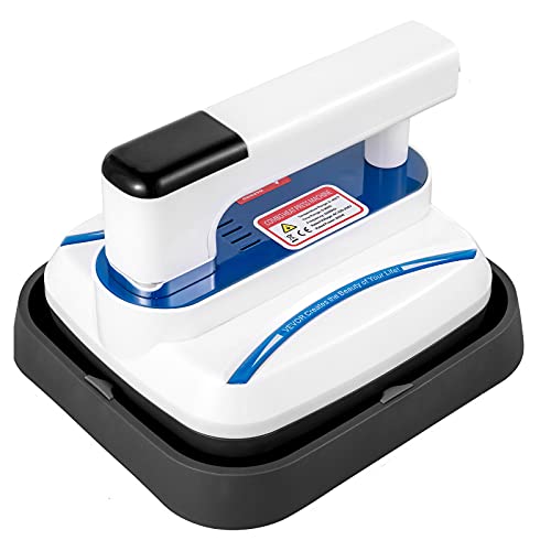 Máquina de termofijado doble tubo 10x10 azul