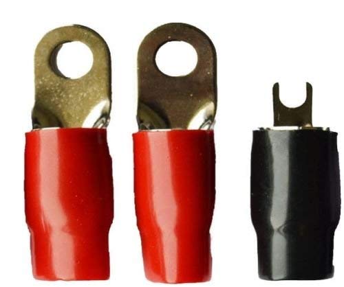 Soundbox 0 Gauge Amp Kit Amplifier Install Wiring & 2.5 Farad Digital Capacitor- 2500 Watts Peak Power Rating, Amp Kit- 5500 Watt Peak Power Rating #TOP7