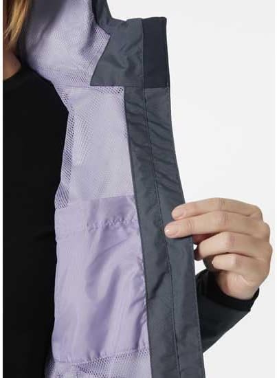 Helly Hansen Women’s Seven J Waterproof, Windproof, and Breathable Rain Jacket with Hood