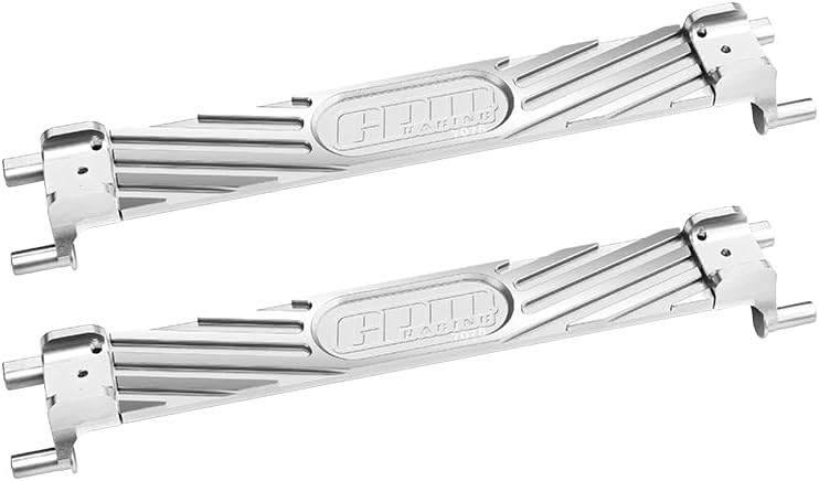 GPM Upgrades Aluminum 7075-T6 Battery Hold-Down for 1/6 4Wd XRT 8S（78086-4） RC Car (Silver)