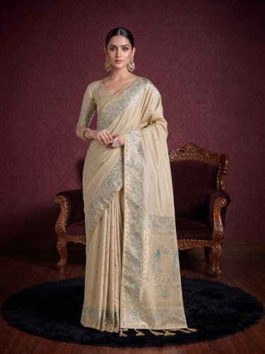 Monjolika Fashion kanjivaram silk saree in soft silk – image 3