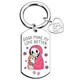 Yoxiumi Dog Mom Mothers Day Gifts Dog Themed Gifts Dogs Gifts for Pet Owners Beagle Keychain Dogs Keychain for Puppy Lover Pet Lovers Accessories for Teen Girls