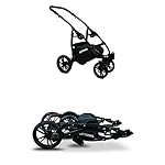 BABYLUX Optimal Kinderwagen 3 in 1 Tief Babywagen Kindersitz Autositz Rahmen aus Aluminium Multifunktionskinderwagen Funktionell Sicher 60 x 95 x 115 cm Colorful Feathers Black Frame