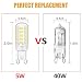 LED G9 Ligero Bombillas 5W Equivalente a 28W 33W 40W Halógeno Bombillas,...