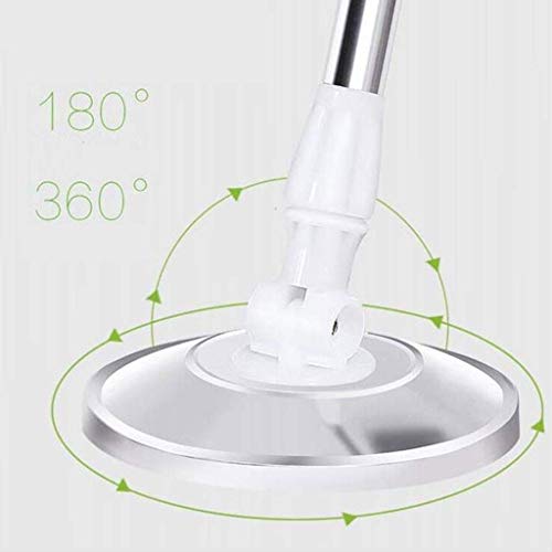 WADRBSW Wischmopp, Wischmopp und Eimer mit 2 Mikrofaser-Pads Bodenreinigung Rotierende Wischmopps, Wischeimer to Pursue Happiness – Bild 6