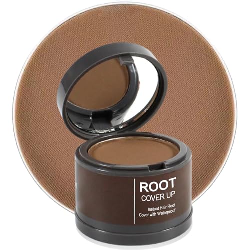 Enhance Hairline Brown Hair Color Shadow Cover - Instantly Hide Gray Root, Thin Hair Touch-Up - Hairline Powder - 4g