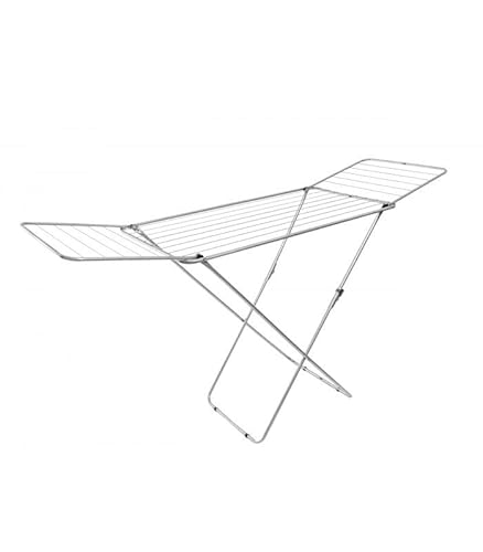 Tresice france Séchoir à Linge Pliable Etendoir à Linge en Métal à Poser 18 mètres Cover