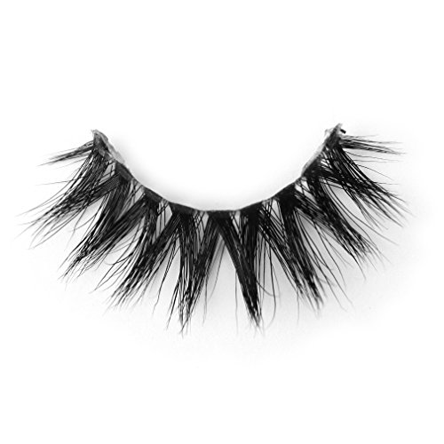 3D Volume Real Mink Fur Invisible band Long and Thick False Eyelashes Natural Extension(NM03)