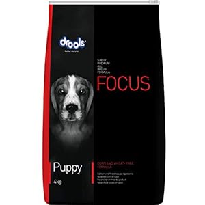 Drools Focus Puppy Super Premium Dry Dog Food, 4kg Pack