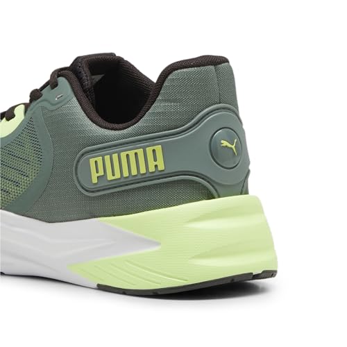 Image of PUMA Unisex Children's Disperse Xt 3 Cross Trainer, Eucalyptus Flat Dark Gray Fizzy Apple, 4.5 Big Kid