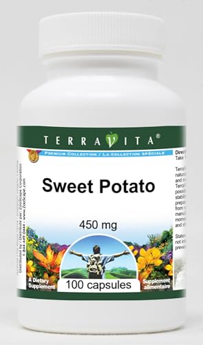 Terravita Sweet Potato - 450 mg (100 Capsules, ZIN: 521495)