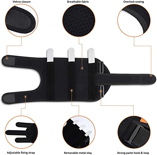 Attelle de coude réglable avec stabilisateur à ressort pour articulation