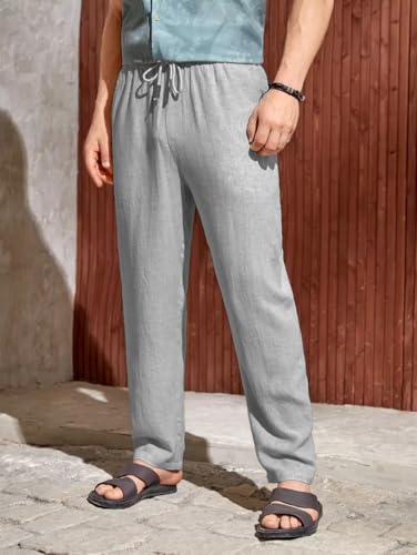 Image of JVX Men Trouser || Lilen Trouser for Men || Lilen Pant (TROUSER-07)