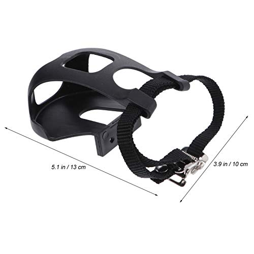 BESPORTBLE Pedais da Bicicleta Com Clips Dedo Do Pé Gaiola E Tiras De Fitness Exercício Spin Bike Pe