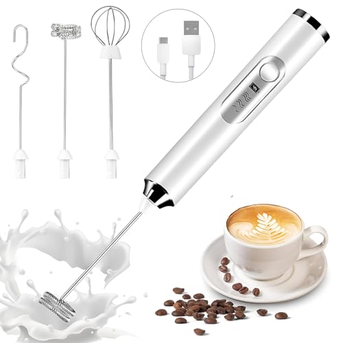 Reviews de Productos de limpieza para vaporizadores de leche los 5 más buscados. 49 Ausein Espumador de Leche Electrico, Milk Frother Recargable de 3 en 1 por USB, 3 Velocidades Ajustables, Agitador de Cafe Portatil para Café, Latte Capuchino y Matcha, Facil de...