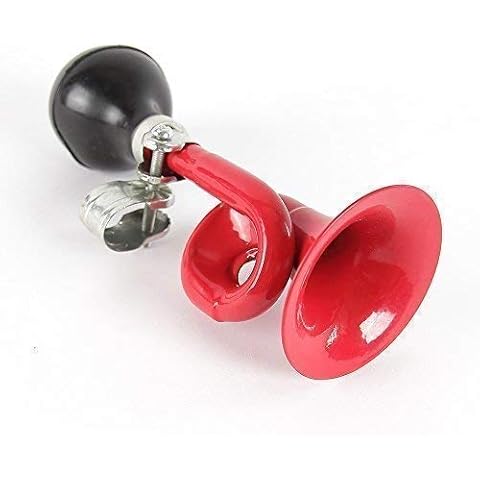 Klaxon Vélo Soytich Corne-Metall2 Rouge Cover