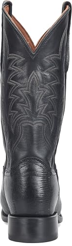 Justin Reposado 12" Lizard Cowboy for Men's Premium Leather, Classic Design, Durable Construction, Comfortable Fit Western Boots4