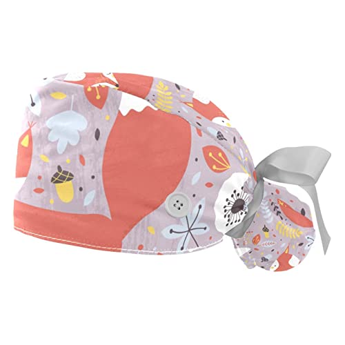 Casquette de travail pour femmes et hommes JDEZ chapeaux bouffants colorés