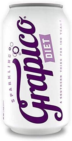 Grapico Diet Sparkling Grape Soda - 12 oz cans - 12 pack