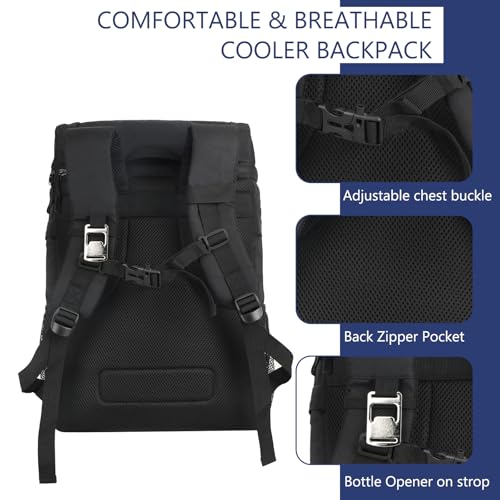 Cooler Backpack with 4-Sided Cold Retention