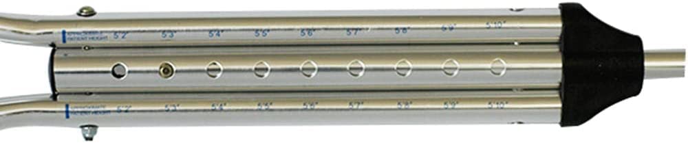 Muletas para Adultos Muletas para Las Axilas para Muletas Ajustables para Las Axilas Andador liviano Muletas de Aluminio Ajustables en Altura Personas Mayores con discapacidades para Adultos